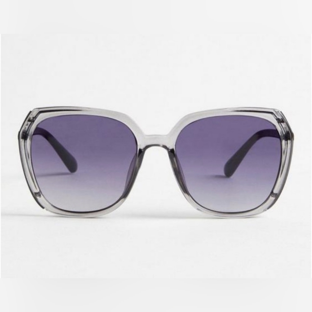 NWT Torrid Trans Cateye Sunglasses In Gray